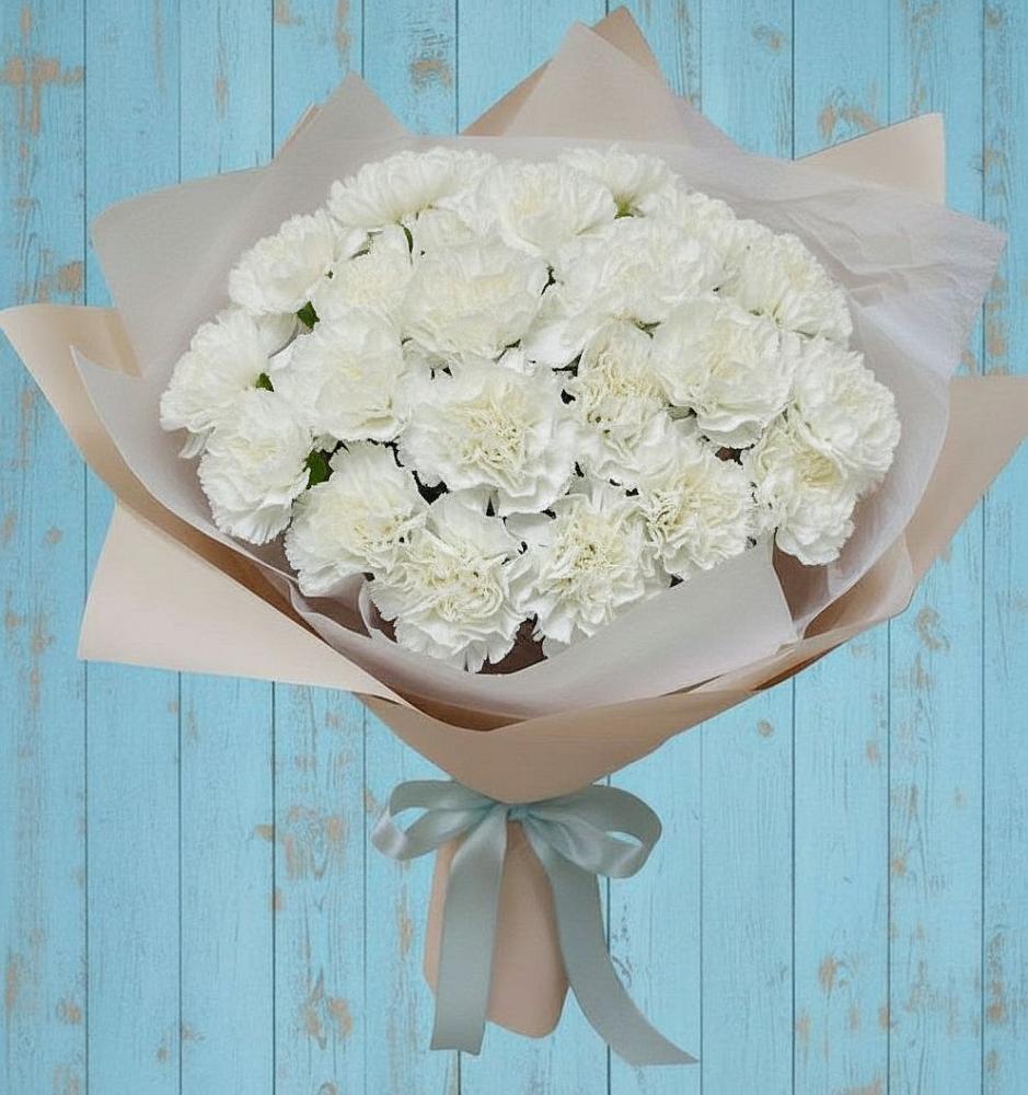 Букет цветов из: Гвоздики в Таврово