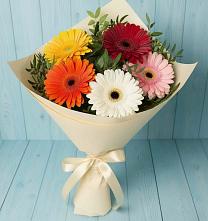 Букет цветов из:  Герберы в Таврово