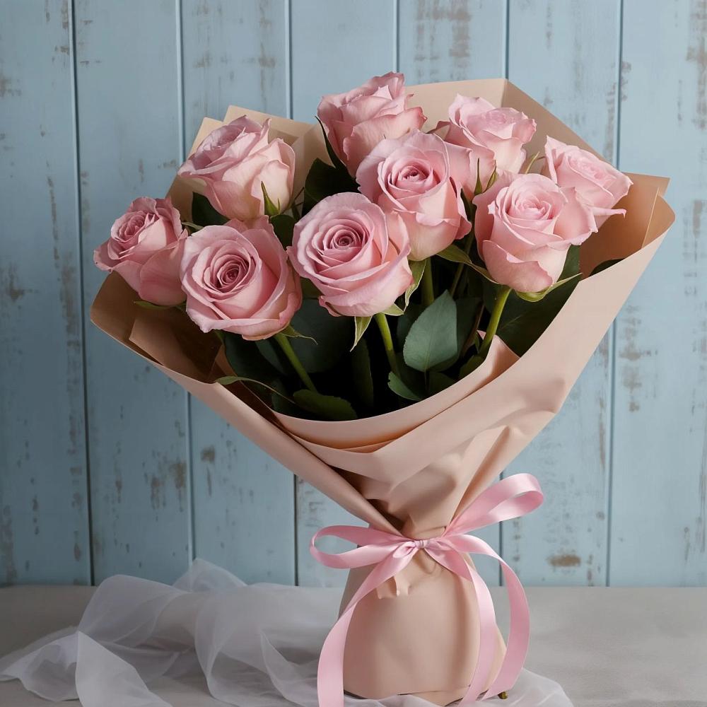 Букет цветов из: Розы в Таврово