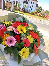 Букет цветов из:  Герберы #REPLACE_PRED# Таврово
