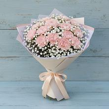 Букет цветов из:  Гвоздики в Таврово