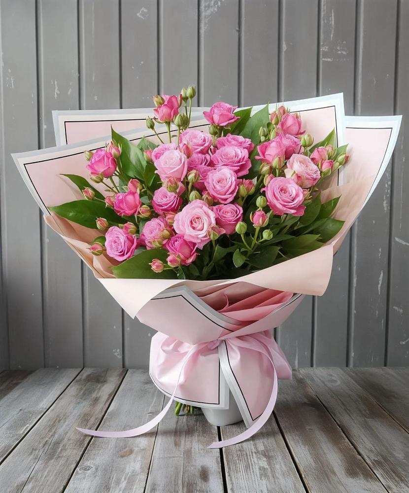 Букет Розовый кустик в Таврово