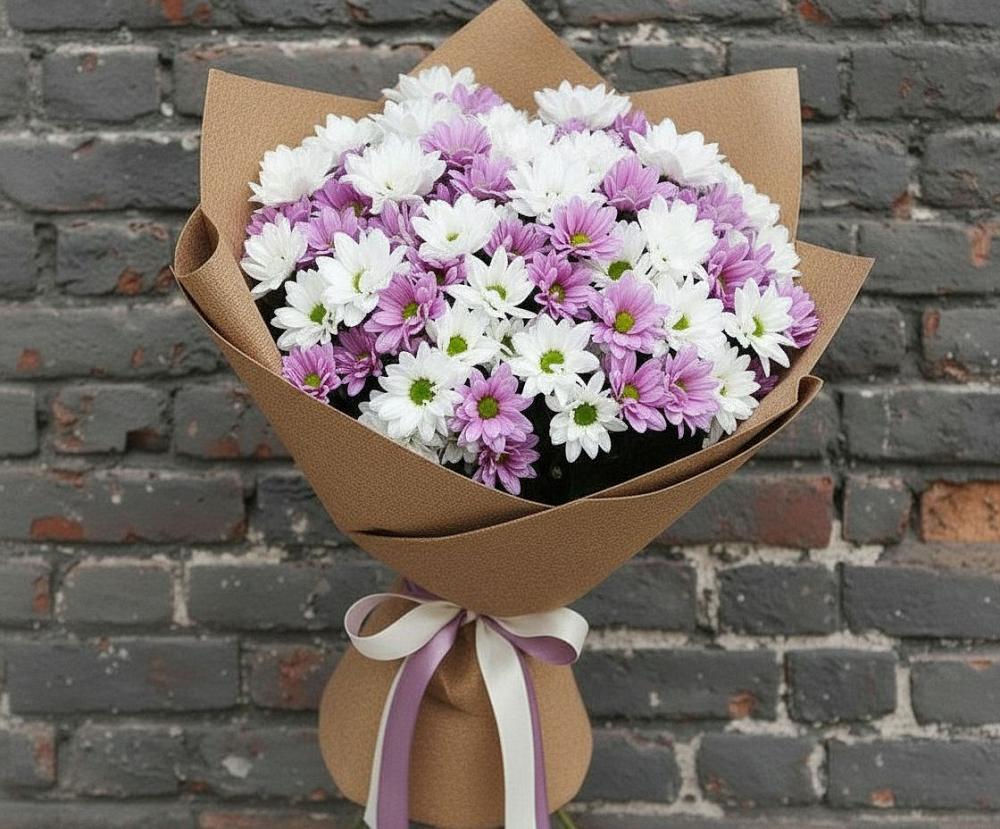 Букет цветов из: Хризантемы в Таврово