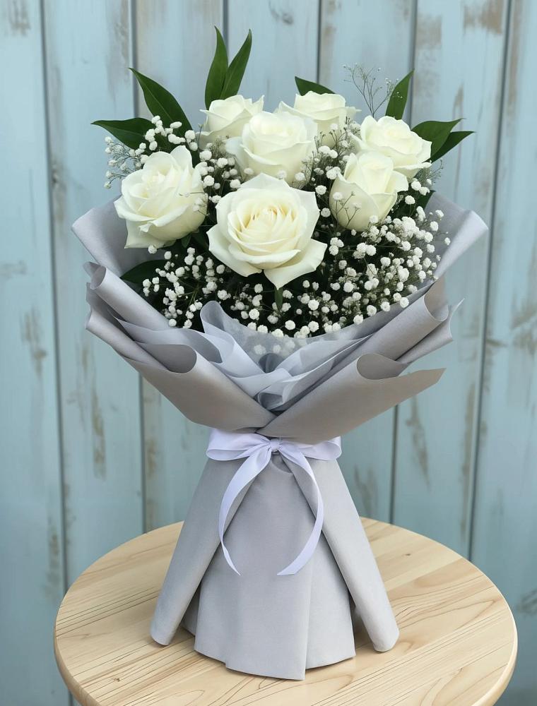 Букет цветов из: Розы в Таврово