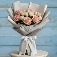 Букет цветов из:  Розы в Таврово