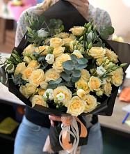 Букет цветов из:  Розы и Лизиантусы #REPLACE_PRED# Таврово