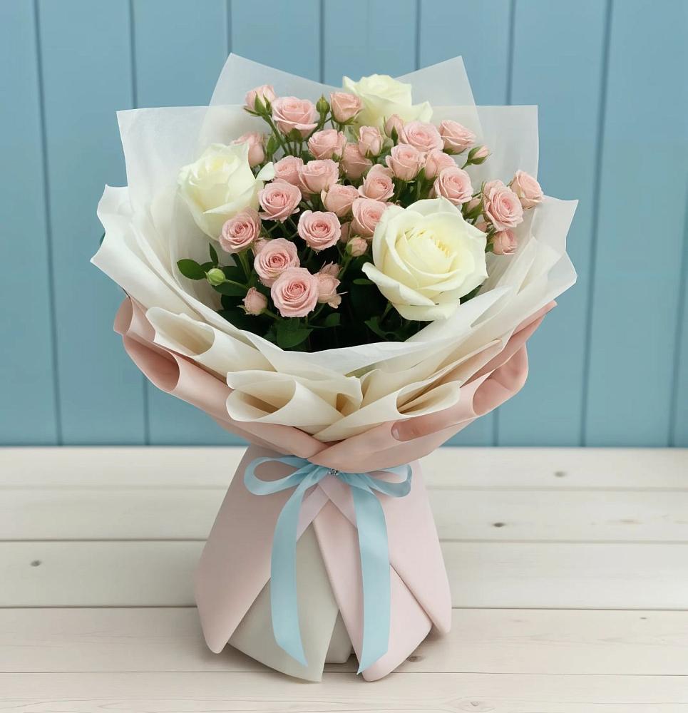 Букет цветов из: Розы в Таврово