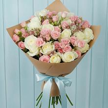 Букет цветов из:  Розы в Таврово