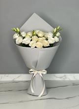 Букет цветов из:  Розы и Лизиантусы в Таврово